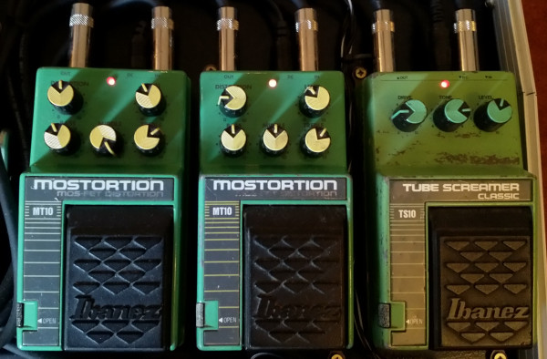 Mostortions! And the ubiquitous Tube Screamer